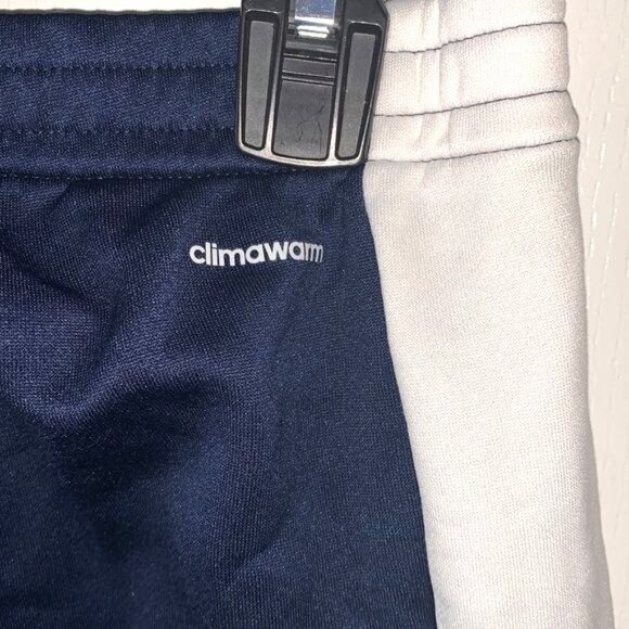 Adidas Navy & White ClimaWarm Track Pants M - Picture 2 of 13